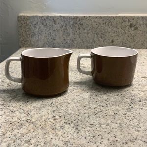 Mikasa Vintage Creamer and Cup by Mikasa Mediterrania Japan